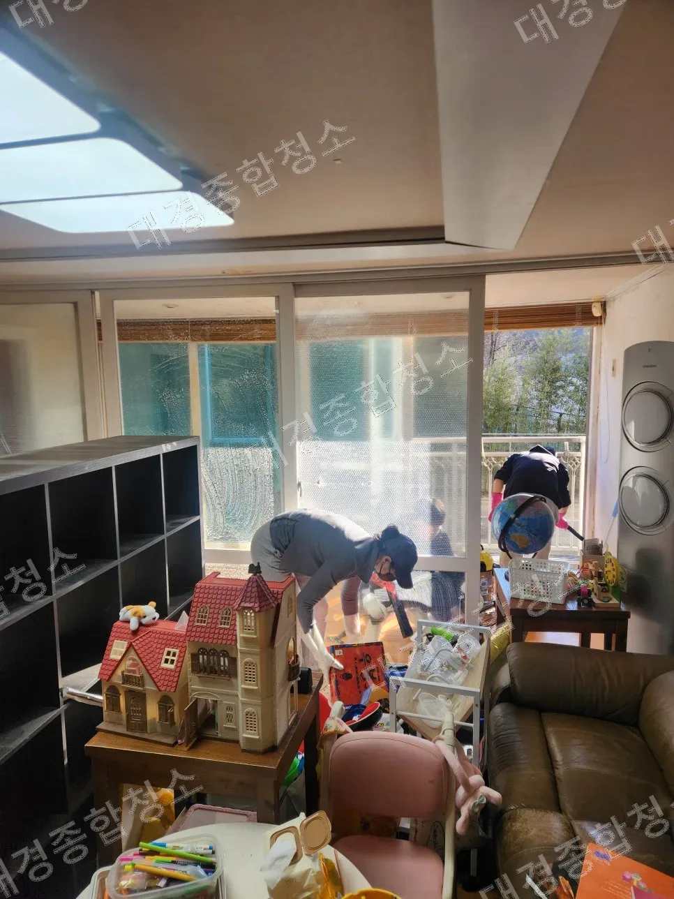 부평 침수청소 가격 구축 아파트 침수현장 청소 방법