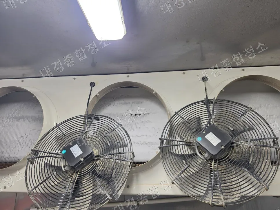 안양 식품공장 유니트쿨러 청소 냉방 효율을 올리는 정기청소