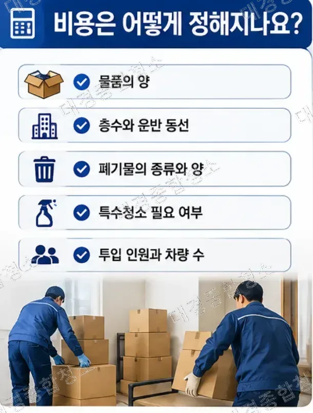 유품정리 특수청소|정의부터 절차와 비용까지