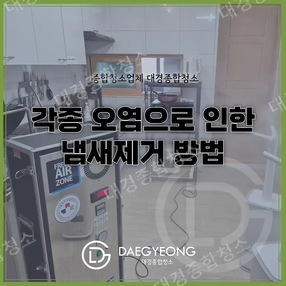 냄새 제거 공법 비교 &ndash; 화재, 담배, 반려동물 냄새까지 싹!｜대경종합청소