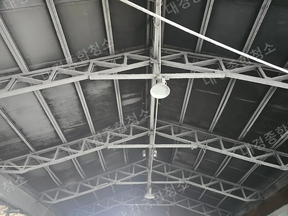 남동공단 석재가공 공장 퇴거청소 분진제거 과정