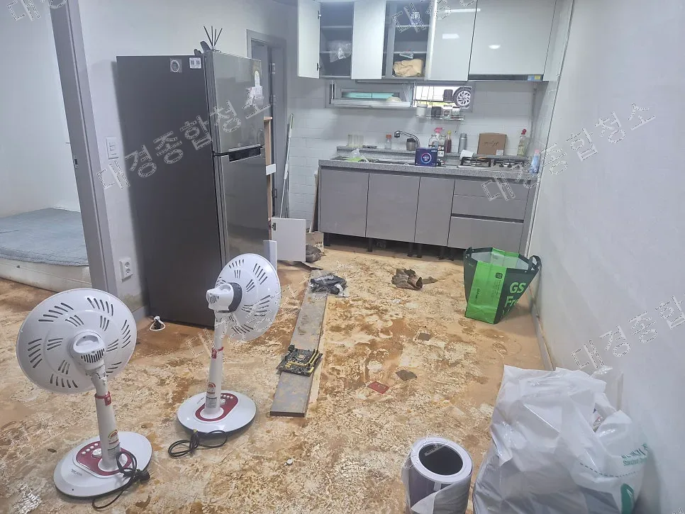 인천 침수청소 비용 가정집 침수 현장 철거부터 청소까지 한 번에