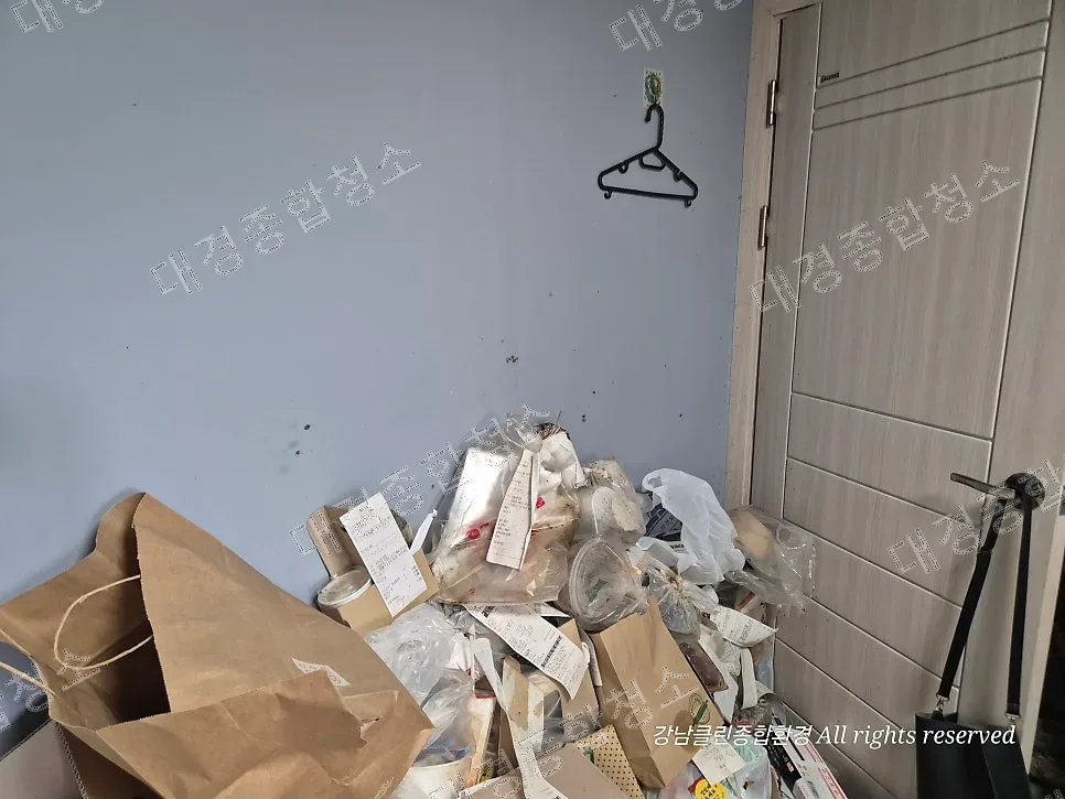 부평 쓰레기집청소 업체 악취와 오염 깔끔한 복원 현장
