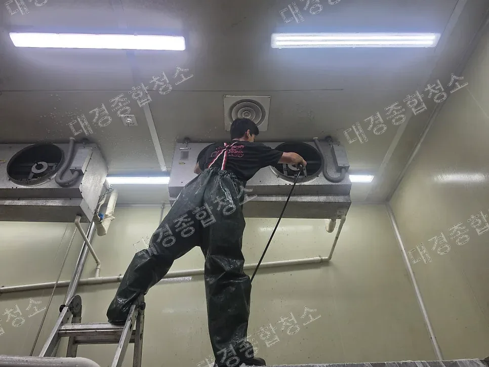 일산 식품공장 유니트쿨러청소 후기 냉각 효율을 올리는 청소 방법