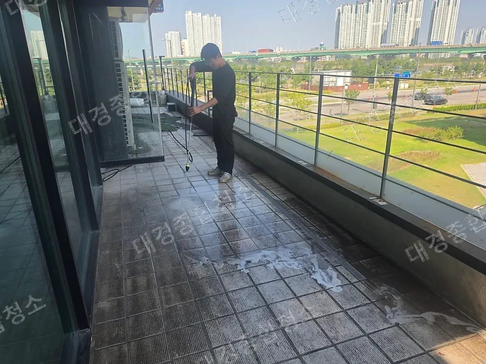 청라 애견호텔 퇴거청소 쌓인 반려동물 털과 냄새 제거 특수청소
