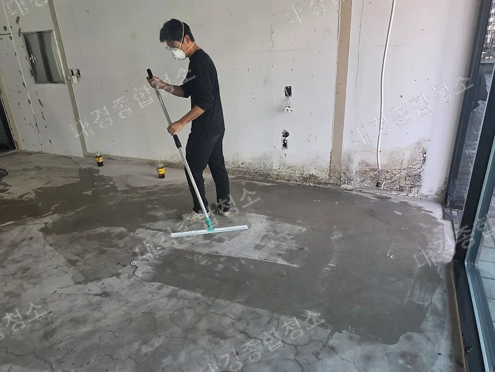 청라 애견호텔 퇴거청소 쌓인 반려동물 털과 냄새 제거 특수청소