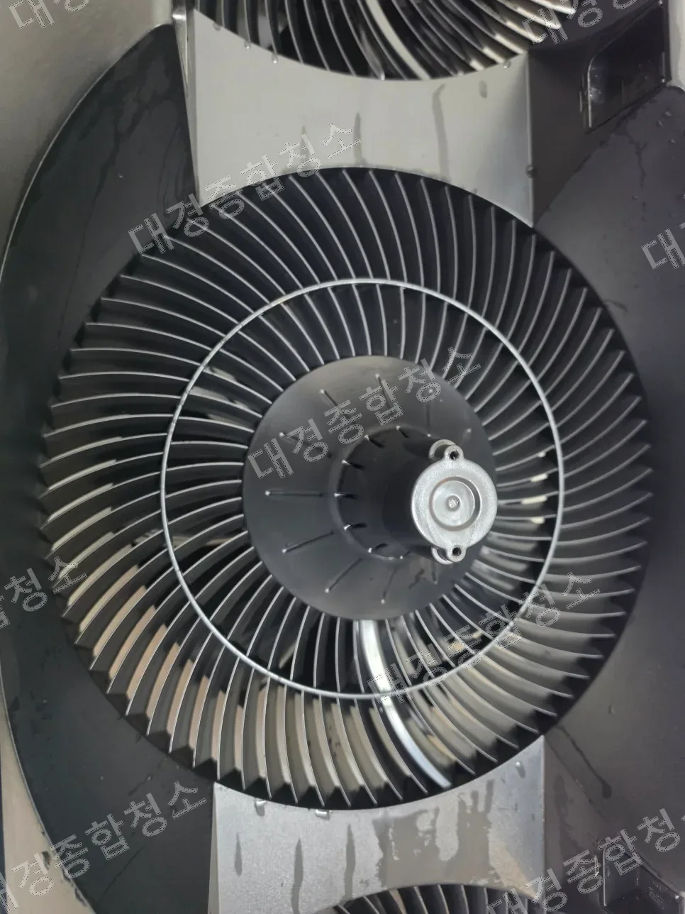 송도 애견호텔 애견유치원 스탠드 에어컨 분해청소, 누적된 털까지 완전 제거 방법