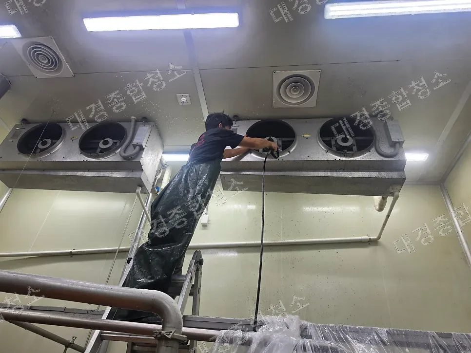 일산 식품공장 유니트쿨러청소 후기 냉각 효율을 올리는 청소 방법