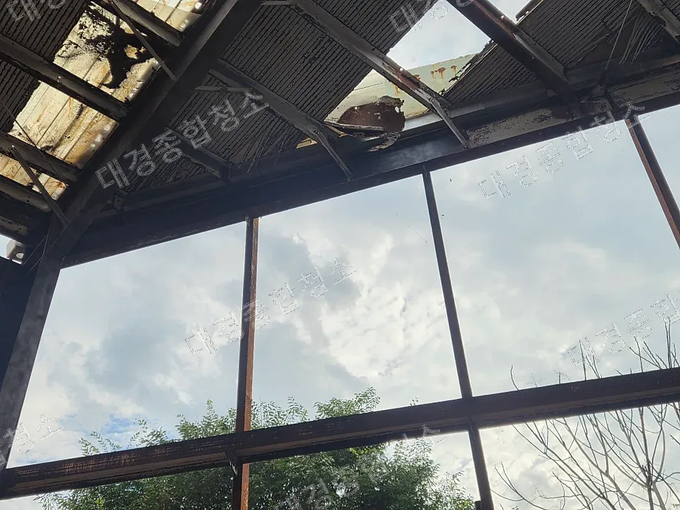 시화공단 공장 쇼트블라스팅 보수, 노후 철골 녹과 까진 페인트 제거 후기