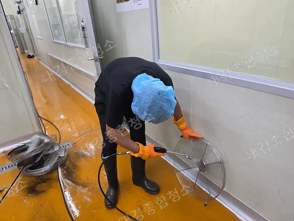 일산 식품공장 유니트쿨러청소 후기 냉각 효율을 올리는 청소 방법