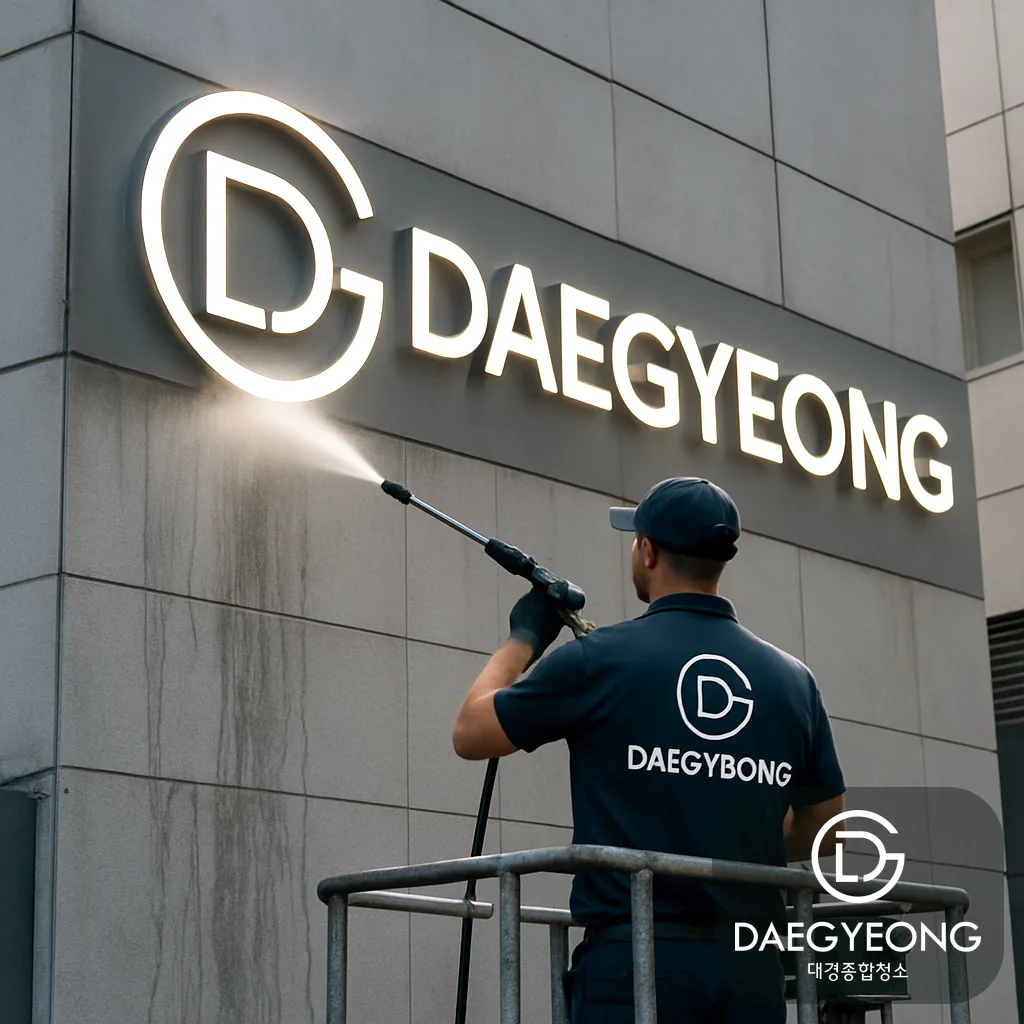 간판 셀프 청소 vs 전문업체, 뭐가 다를까 (인천 청소 가이드)