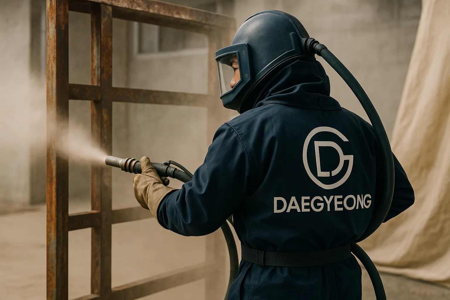 샌드블라스팅
