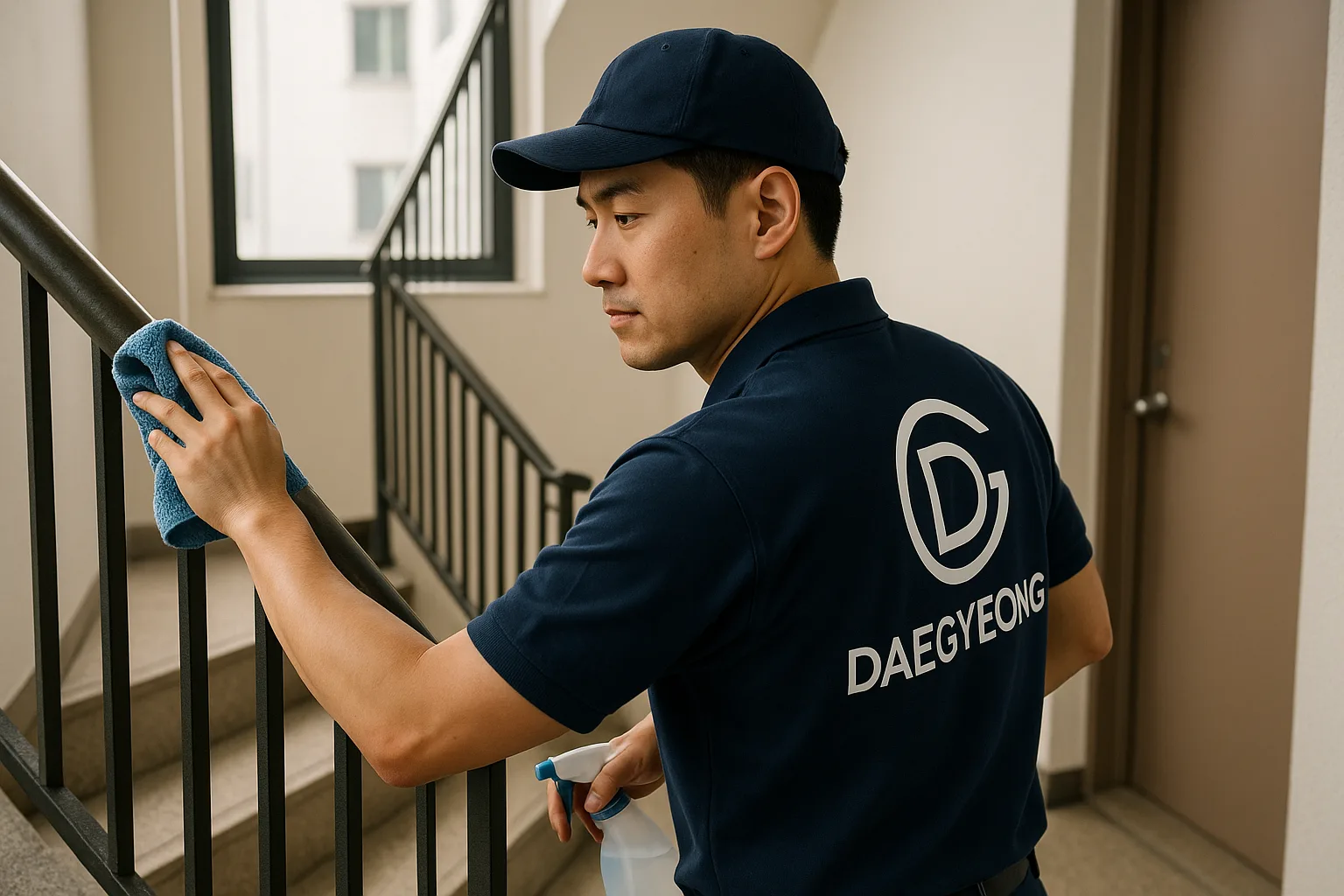 공용부·계단 청소